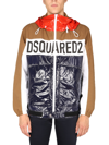 DSQUARED2 TECHNICAL FABRIC BOMBER