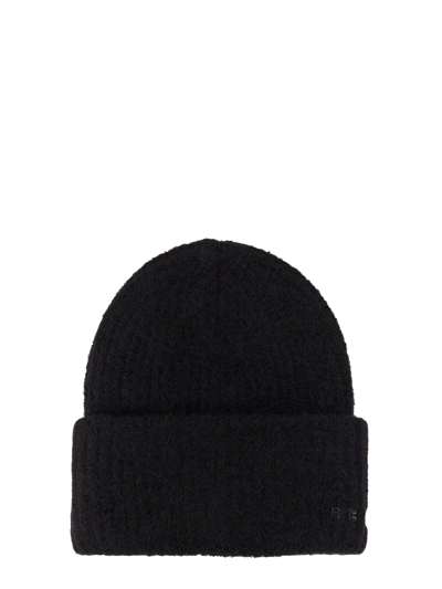 Remain Birger Christensen Wool Beanie Hat In Black