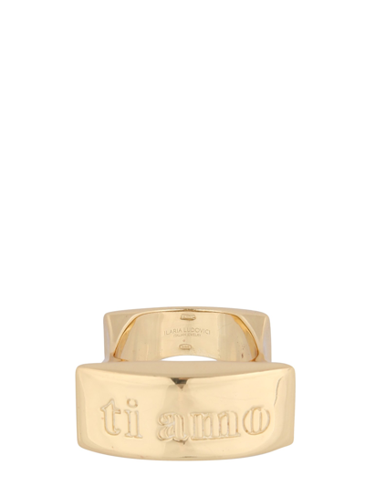 Ilaria Ludovici Jewelry Band Ring In Gold