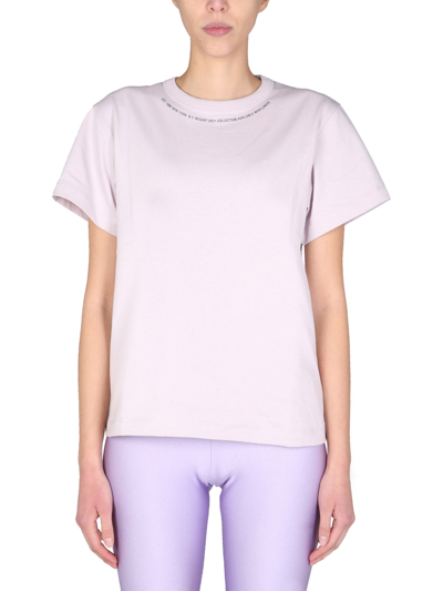 Helmut Lang Regular Fit T-shirt In Pink