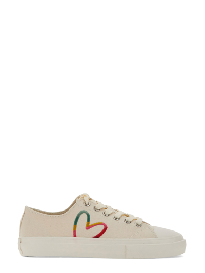 Paul Smith Off White Canvas Kinsey Trainers W1s-kin07-gcvs-02