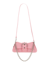 Balenciaga Borsetta A Tracolla Lindsay Con Tracolla E Lavorazione Coccodrillo Da Donna In Rosa Chiaro In Pink