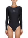 Versace Jeans Couture Body With Logo In Black