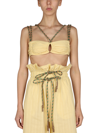 Miista Mara Top In Yellow