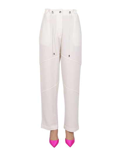 Tom Ford Elastic Jogging Pants In Bianco