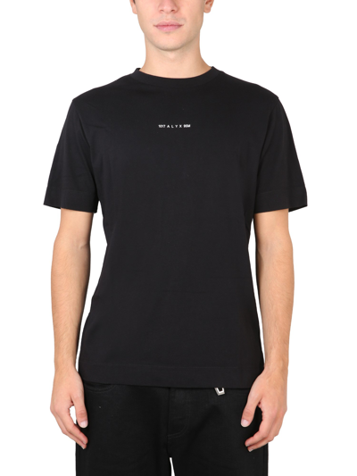 Alyx T-shirt Con Stampa Logo In Black