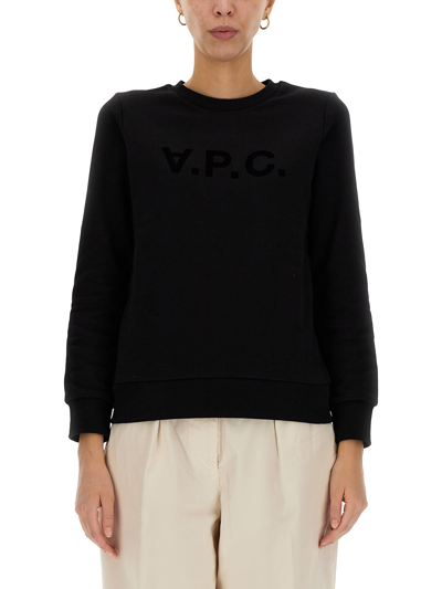 Apc A.p.c. Live Sweatshirt Clothing In Black