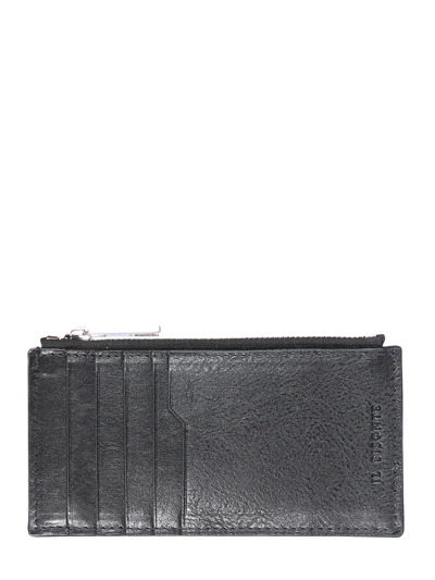 Il Bisonte Fictive Vertical Wallet In Black