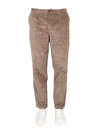 Ps By Paul Smith Ps Paul Smith Velvet Pants In Beige