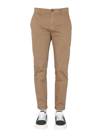 Department Five Prince Chinos Crop Trousers In Brown