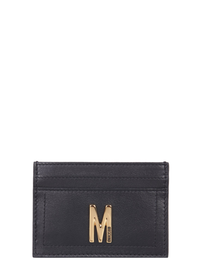 MOSCHINO LEATHER CARD HOLDER