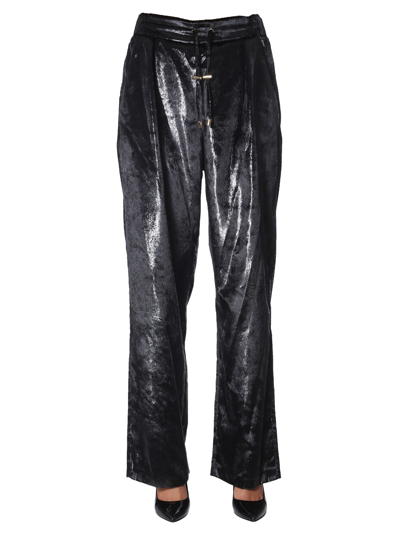 Balmain Wide Pants In Black