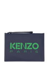 KENZO DOCUMENT BAG WITH LOGO