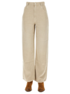 Isabel Marant Étoile Beige Tilorsya Trousers In Powder
