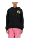 Barrow Graphic-print Drawstring Hoodie In Black