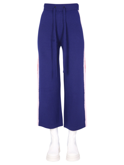 Etre Cecile Womens Blue Other Materials Trousers