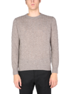 Ballantyne Crew Neck Sweater In Gray