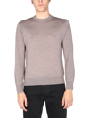 Ballantyne Crew Neck Sweater In Gray