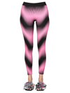 Rabanne X Fondation Vasarely Pinch Echo Bodyline Leggings In Pink