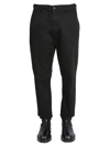 Aspesi Trousers With Functional Pockets And Belt Loops In Black