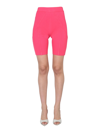 Helmut Lang Cyclist Bermuda In Fuchsia