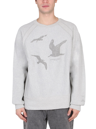 Engineered Garments Crewneck Sweatshirt In Grey