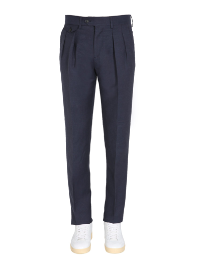 Lardini Regular Fit Trousers In Blue