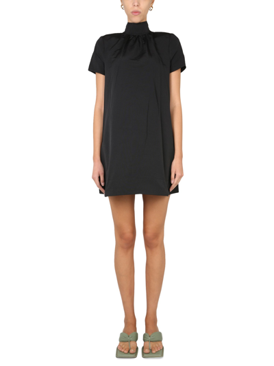 Staud Mini Ilana Dress In Black