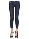 Dsquared2 Jennifer Stretch Cotton Denim Jeans In Denim