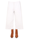 Fabiana Filippi Loose Fit Jogging Trousers In White