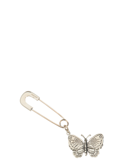 Ambush Sterling Silver Butterfly Charm Earring