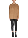 Michael Michael Kors Long-sleeve Wool Jacket In Beige
