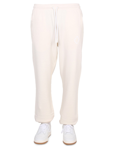 Marcelo Burlon County Of Milan Jogging Pants In Powder