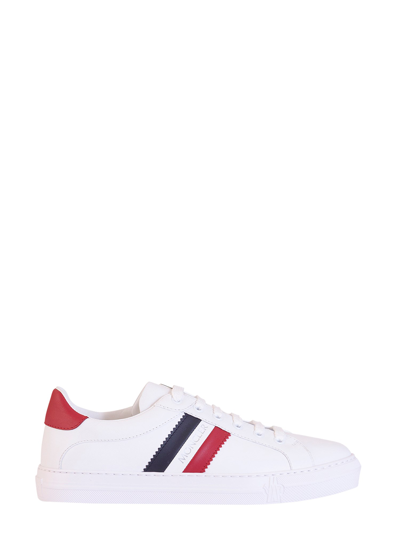 Moncler White Ariel Trainers In Nocolor
