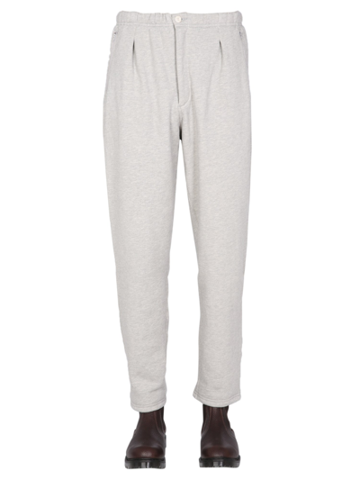 Engineered Garments Wide Leg Jogging Trousers In Grey