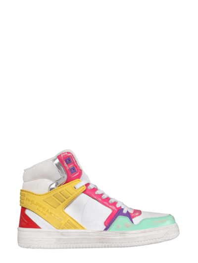 Philippe Model Great Tall Sneakers In Multicolour