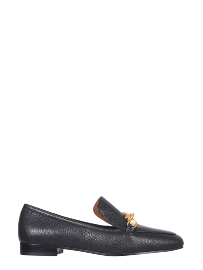 Tory Burch Jessa Leather Loafers In Black