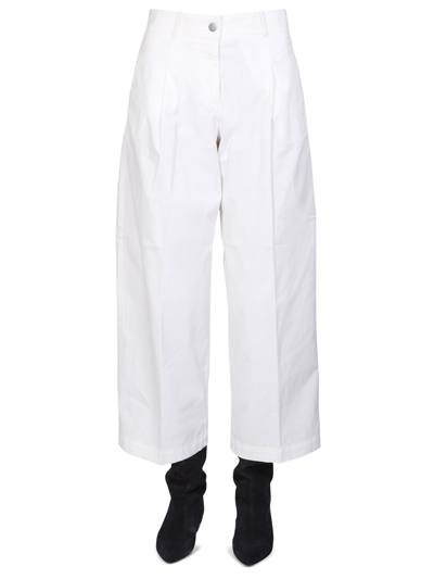 Fabiana Filippi Wide Leg Trousers In White