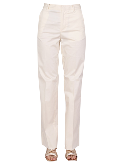 Dsquared2 Straight Leg Trousers In White