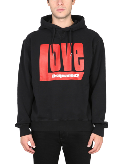 DSQUARED2 "LOVE" SWEATSHIRT