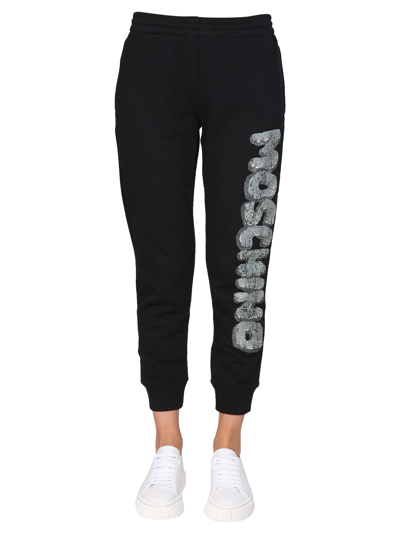 Moschino Jogging Trousers In Black