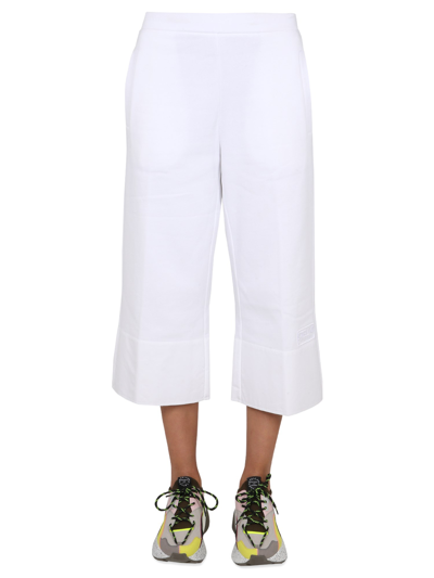 Stella Mccartney Trouseralone Con Ricamo Logo In White