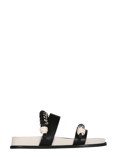 Philosophy Di Lorenzo Serafini Moon Sandals In Black