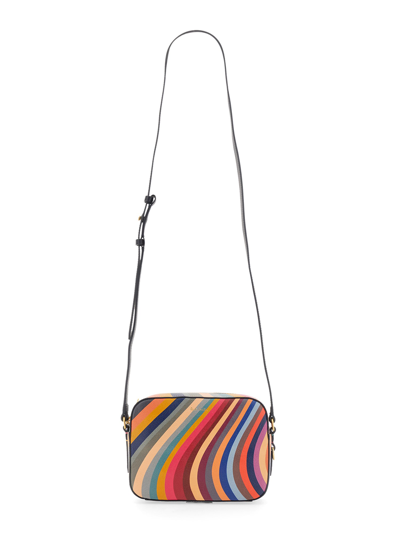 Paul Smith "swirl" Print Shoulder Bag In Multicolour