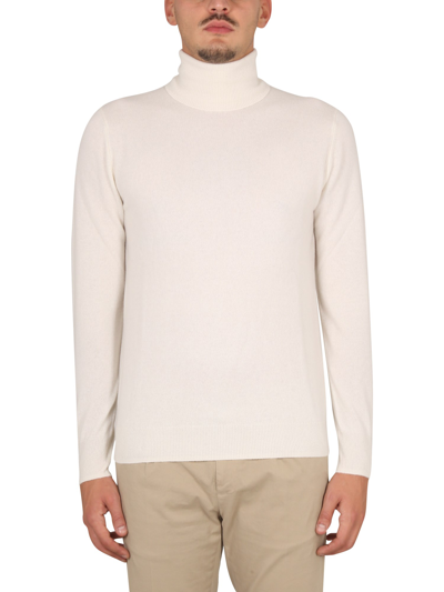 Aspesi Turtleneck Sweater In Beige