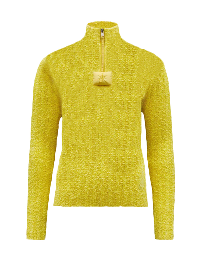 Moncler Genius 1 Moncler Jersey Jw Anderson In Yellow