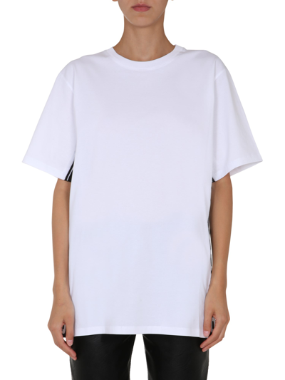 Stella Mccartney Round Neck T-shirt Unisex In White