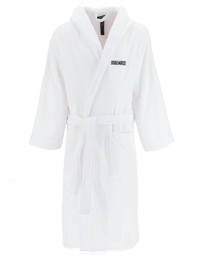 DSQUARED2 BATHROBE WITH LOGO