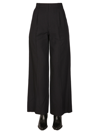 Isabel Marant High-waisted Wide-leg Trousers In Blue