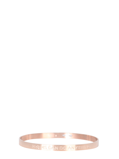 Label K Rigid Bracelet In Pink